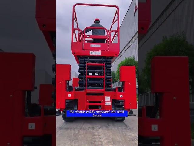 HC1216E-R Crawler Scissor Lift Man Lift MEWP