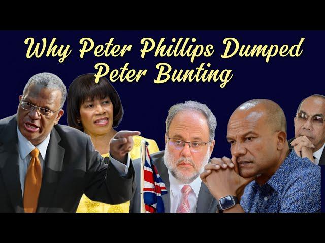 Why Dr Peter Phillips Dumped Peter Bunting