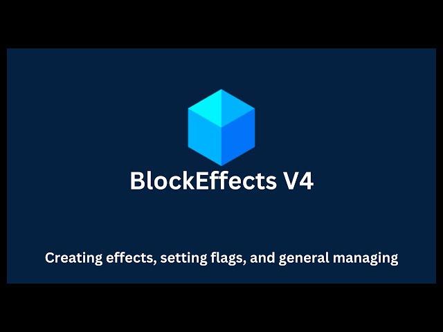 BlockEffects V4.0 | Minecraft Plugin Tutorial