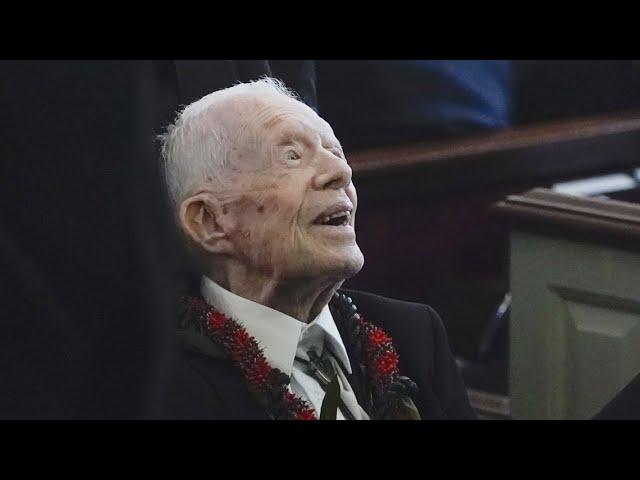 Former President Jimmy Carter celebrates 100 years