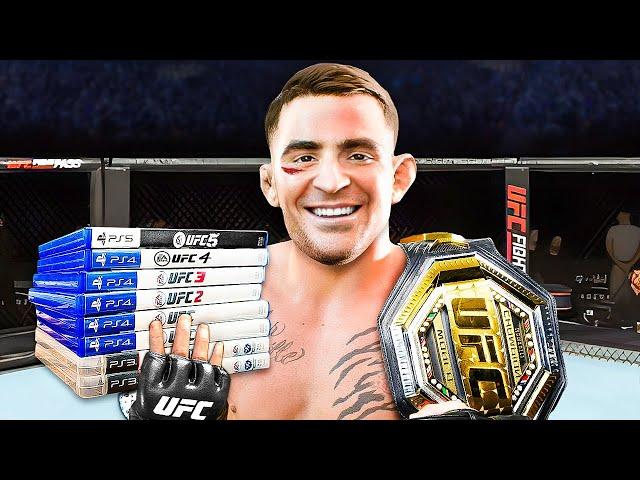 I Became Champion in EVERY UFC Game