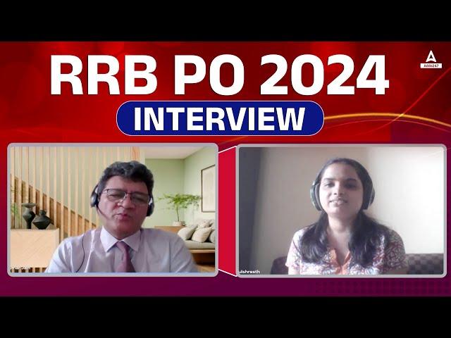 IBPS RRB PO Mock Interview 2024 | RRB PO Interview Question Answer