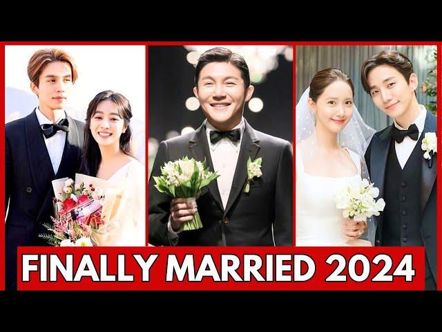 TOP KOREAN ACTRESS WHO GOT MARRIED IN 2024 | BEAUTIFUL KOREAN ACTRESS 2024 #kdrama #wedding