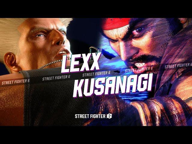 SF6 | Lexx (Guile) vs Kusanagi (Ryu) | Street Fighter 6