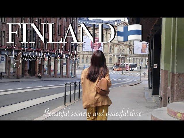 Travel to Finland "Beautiful Finnish city" Shopping at Marche | marimekko | Helsinki Airport | vlog