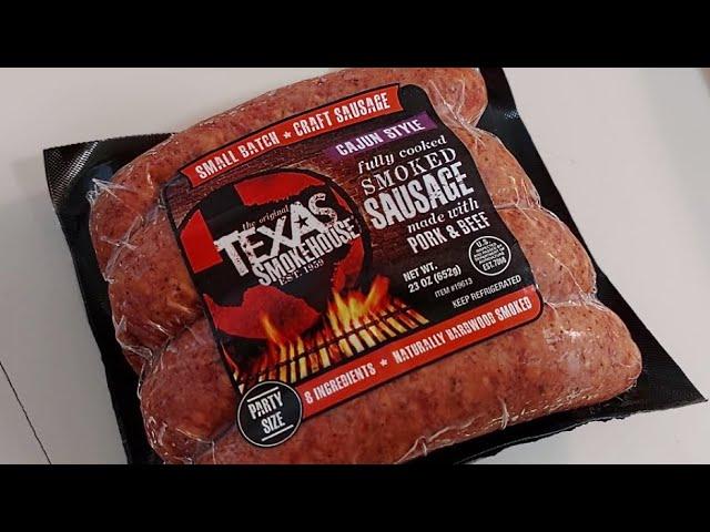 Texas Smokehouse Cajun Style Smoked Sausage - Oven Baking Method