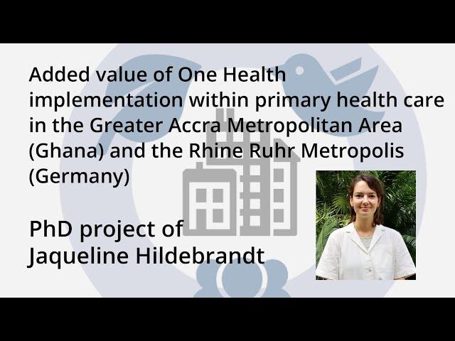 One Health PhD Projects: Jaqueline Hildebrandt