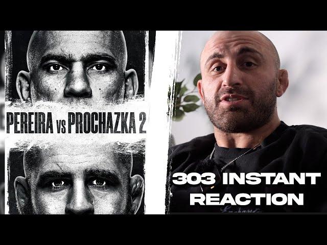 PEREIRA TO HEAVYWEIGHT?! KO'S & 4 HOUR NOTICES | REACTIONS WITH VOLK | UFC 303