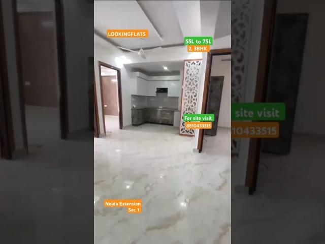 2,3BHK builder floor on road Noida extension sec 1 #shortvideo