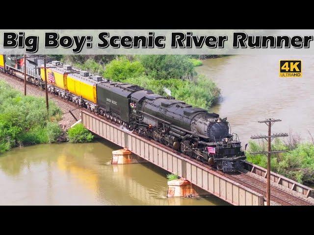 Big Boy 4014 Scenic River Runner in Idaho & Wyoming (4K) | July 2024