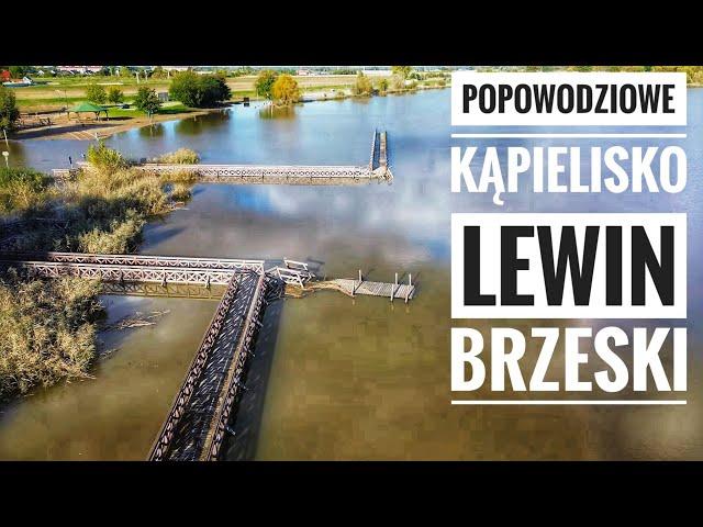 Kąpielisko po powodzi - Lewin Brzeski