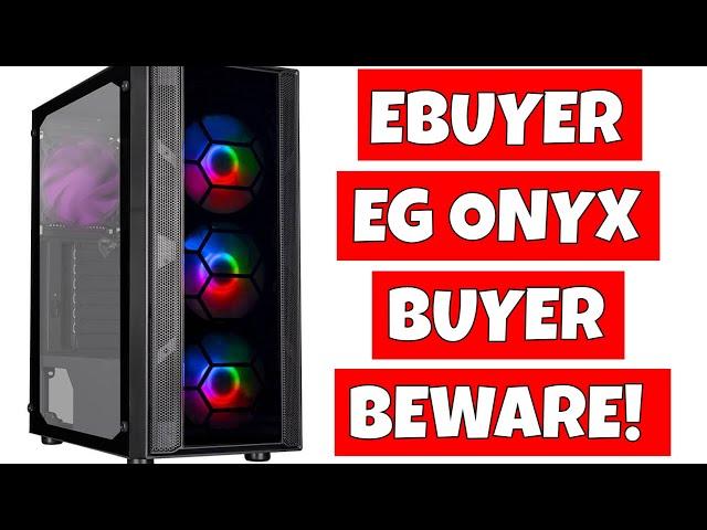 Ebuyer Alpha Sync Onyx LP F2007 £30 RGB ATX PC Case - Buyer Beware