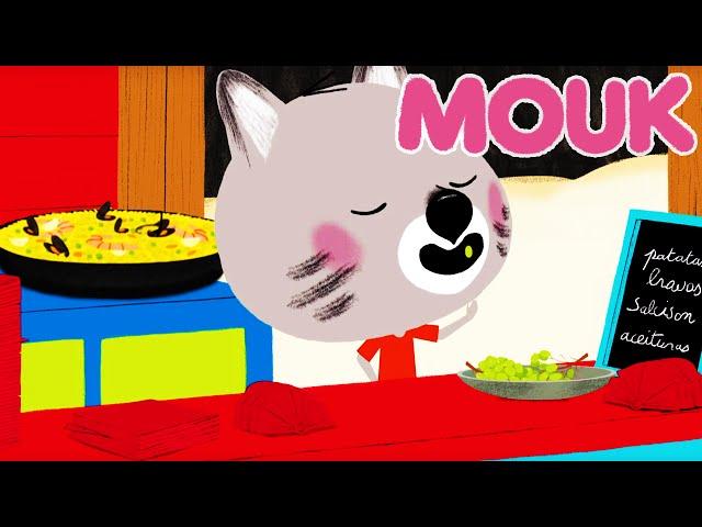 Mouk - Mouk in Spain ! Paella and the grapes of luck | Cartoon for kids