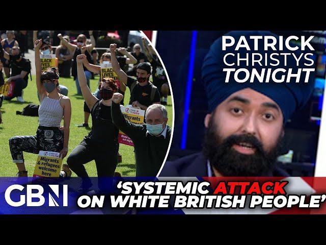 British Indian DESTROYS 'leftie' PYGMIES using racism to 'ATTACK' white people