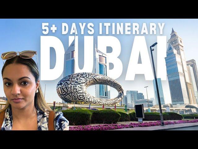 Dubai Itinerary: 5+ Days of Luxury, Culture & Adventure| Best Things to do in Dubai 2024