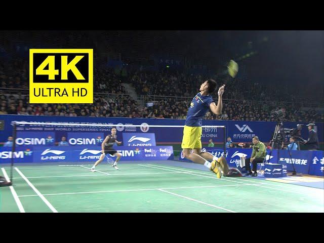 [4K50FPS] - MS - Lin Dan vs Peter Gade - 2011 World Superseries Finals SF - Highlights