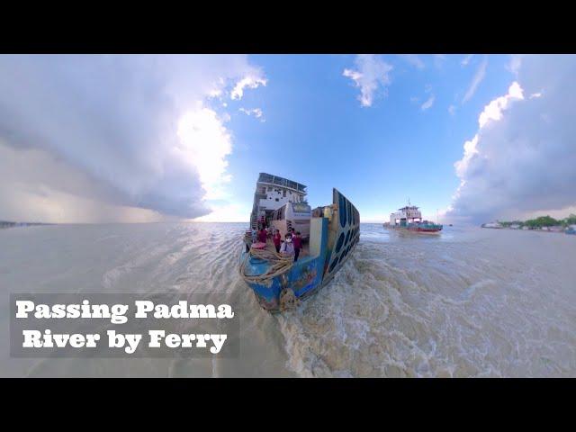 Daulatdia Ferry Ghat - Passing Padma River by Ferry - Ferry Journey