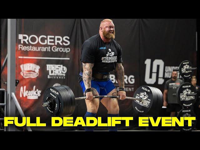 2024 STRONGEST MAN ON EARTH FULL DEADLIFT EVENT