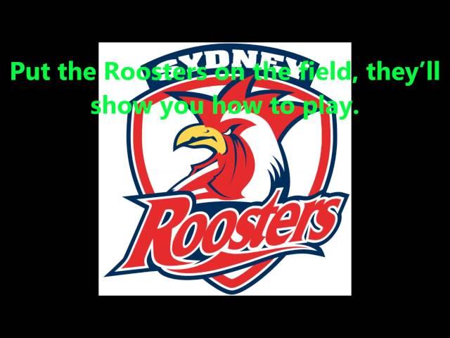 Sydney Roosters theme song (Lyrics) NRL Sing-A-Long