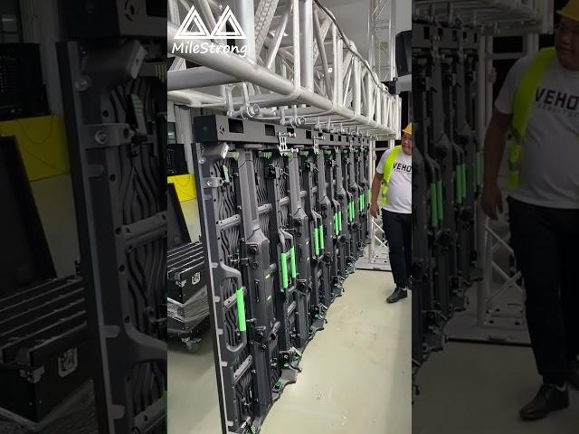 Rental LED Video Wall with Hanging Installation