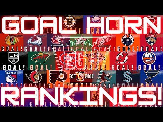 NHL Goal Horn Rankings (2022)