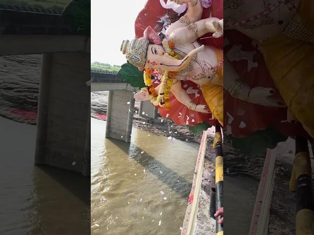 Bad way of Ganpati Visarjan - Ganpati Visarjan #ganpati #Ganesh nimajjanam #ganeshvisarjan #ganesh