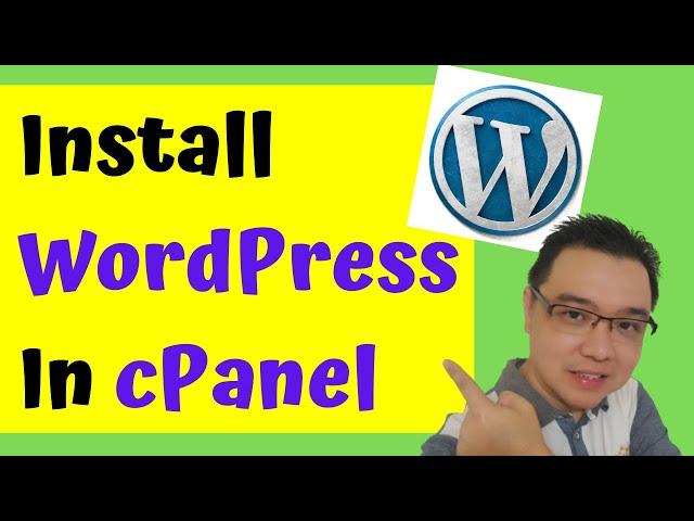 How To Install WordPress In cPanel Softaculous