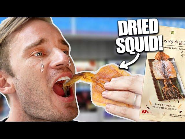 I try EVERY Japanese Snack..(Collab with @PewDiePie )