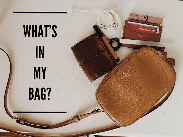 What’s in my bag? | minimalist edition