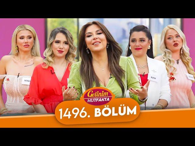 Gelinim Mutfakta 1496. Bölüm - 18 Kasım Pazartesi