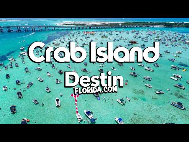 Crab Island in Destin, Florida