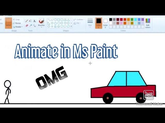 How to make animation in Ms paint and Tupitube | Easy method  | Just animation