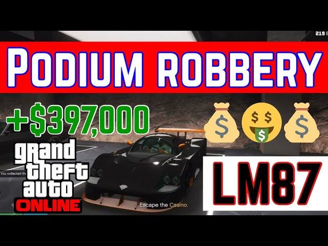 Salvage Yard Podium Robbery: How I made $397,000 (GTA Online Money Guide)