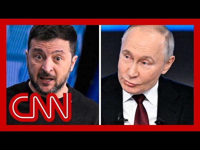 Zelensky calls Putin a ‘dumbass’ for challenging a missile ‘duel’