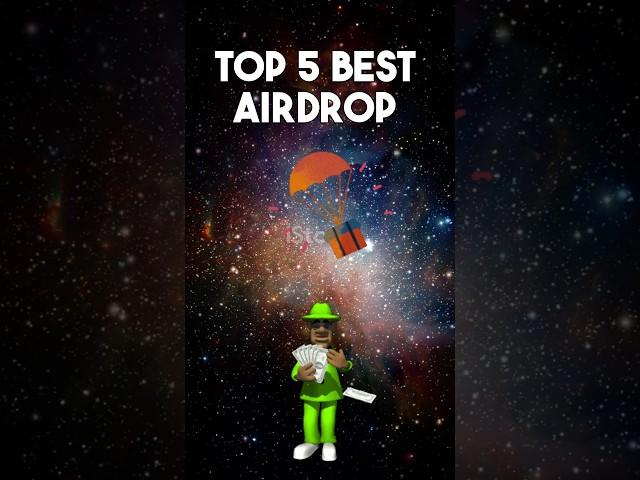 Top 5 best Airdrops️#shorts #crypto #airdrops