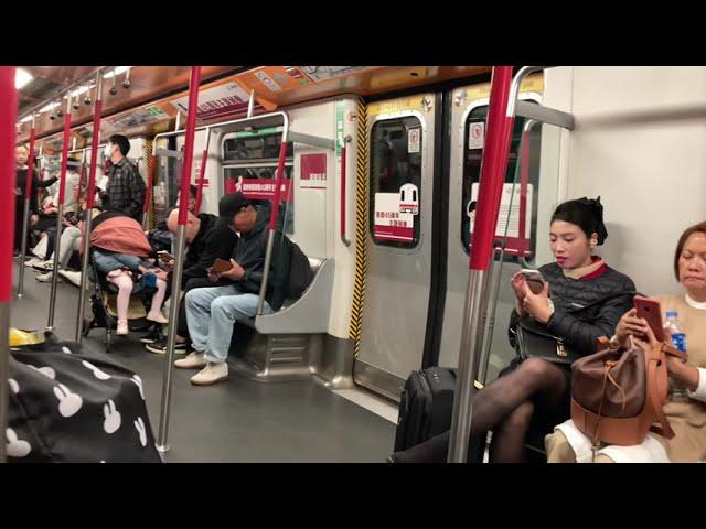 (Transline train異綫車65)Hong Kong MTR ISL M train on TKL NOP to YAT香港港鐵港島綫M train行將軍澳綫北角→油塘A161/A162