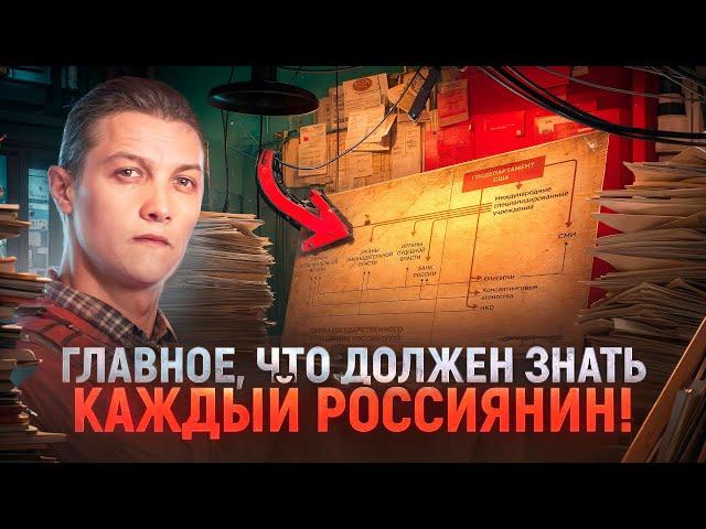 Вот, как устроена власть России!