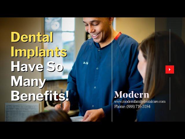 Dental Implants Have So Many Benefits!