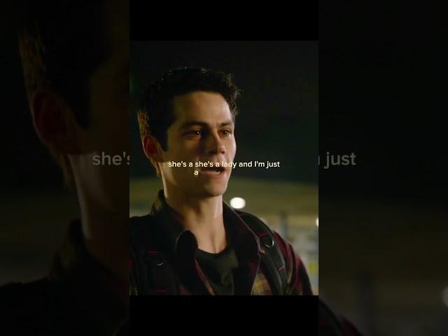 This scene  #teenwolf #stilesstilinski #lydiamartin #stydia #viral #dylanobrien #love #stiles