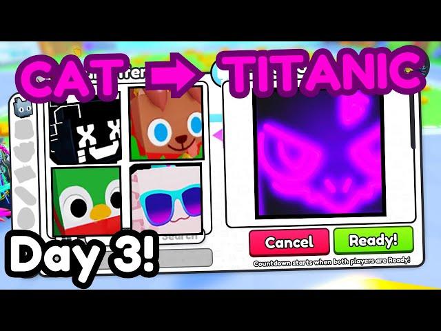 Cat to Titanic #3 - PRO PLAZA UNLOCKED! 10M+ Gems Profit! (Pet Simulator 99)