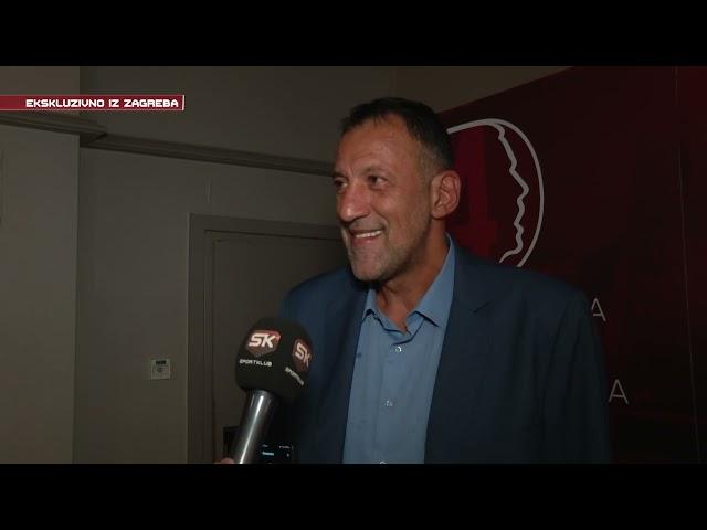 Vlade Divac pred Memorijal Dražen Petrović I SPORT KLUB Košarka