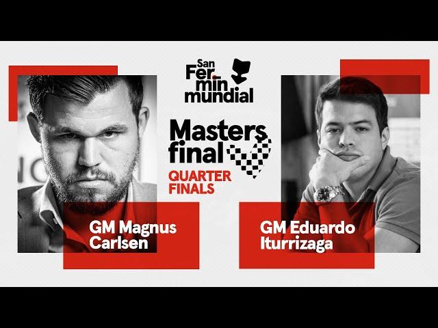 Magnus Carlsen vs. Eduardo Iturrizaga | Quarter-finals | San Fermin Masters