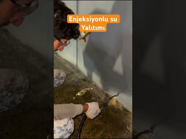 Tadilat Dekorasyon Uzmanı: Enjeksiyonlu Su İzolasyonu #tadilatdekorasyon #interiordesign #tadilat