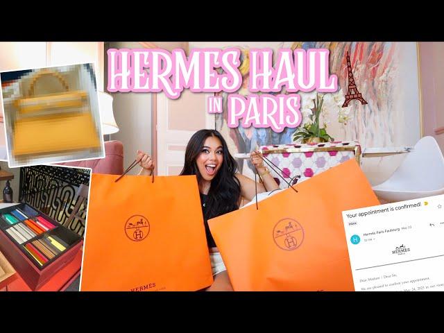 BUY A BIRKIN / KELLY WITH ME!!! Hermes Rendez Vous Custom Order Bag in Paris!