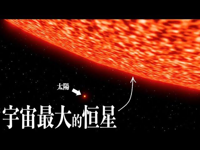 爲什麽沒有直徑壹光年的恒星？2024年目前已知的宇宙中最大恒星！WOH G64！