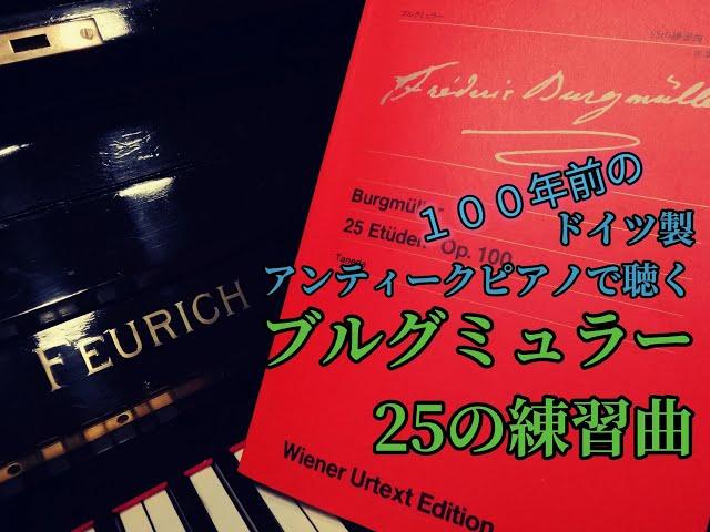 Burgmüller:25 Études Op.100(complete) / ブルグミュラー：25の練習曲　作品100(全曲)