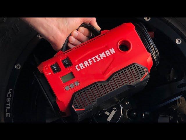 Craftsman V20 Air Inflator Review & Demonstration