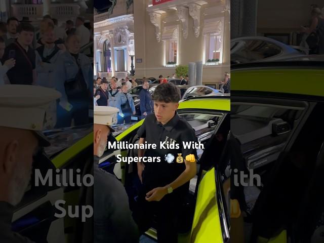 Millionaire Kids with Supercars living Fast Life in Monaco  #monaco