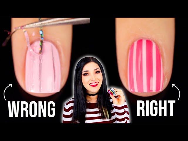 HOW TO USE STRIPING TAPE FOR NAIL ART (Nail Polish 101) || KELLI MARISSA