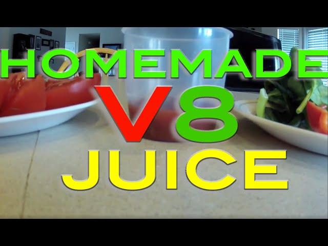 Easy Homemade V8 Juice   